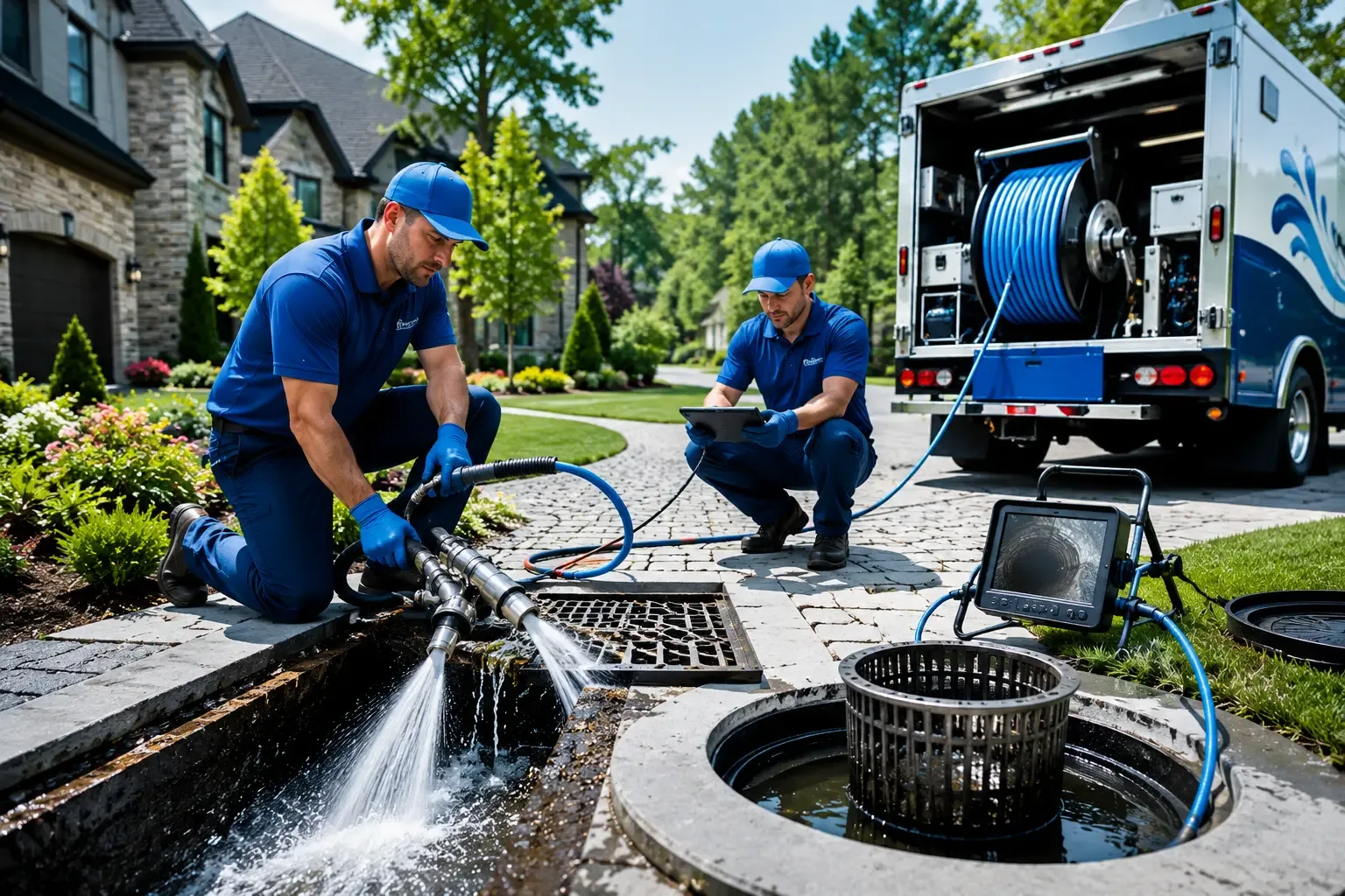 Local outdoor drain cleaning professionals in Martinsville, VA